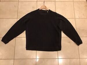 Tommy Bahama Fisherman Men's Charcoal Tight-Knit Cotton Sweater Size XL Casual